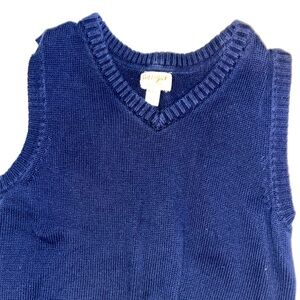 Cat & Jack Blue Sweater Vest size medium 8/10